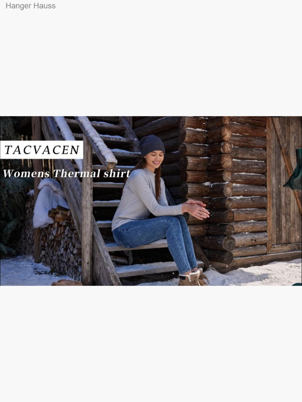 Long Sleeve Thermal Mock Turtleneck Fleece Base Layer Athletic Top - Picture 7 of 7